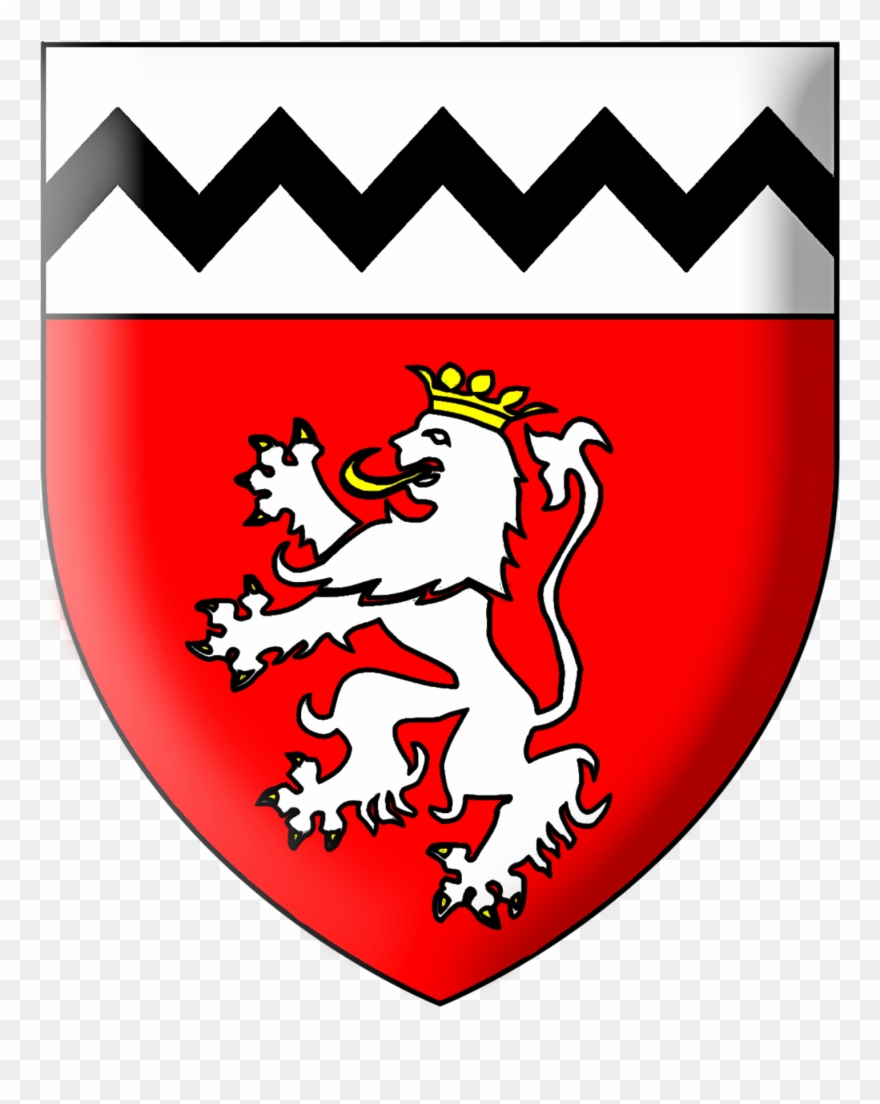 Ecu De La Famille De Préaulx - Maltravers Coat Of Arms Clipart