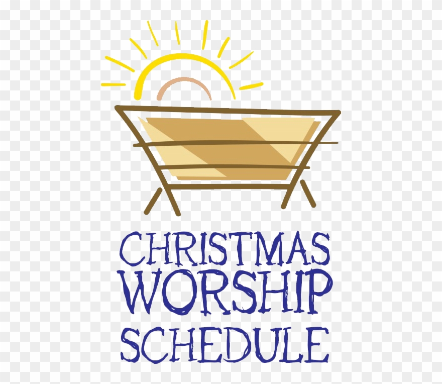 Christmas Eve Falls On A Sunday This Year - Christmas Worship Schedule Clipart