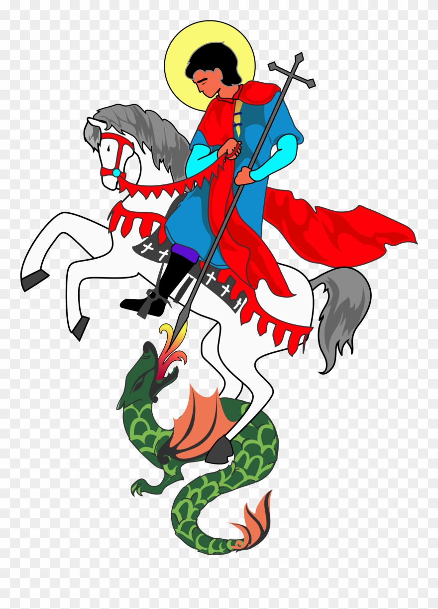 Community Drawing Cliparts 11, Buy Clip Art - Saint George Clip Art - Png Download