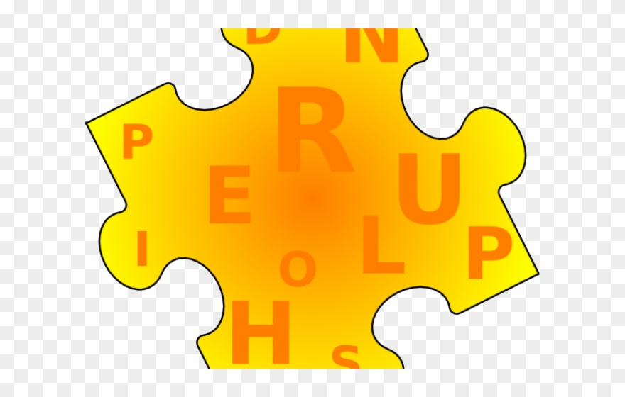 Puzzle Clipart Word Puzzle - Word Game - Png Download