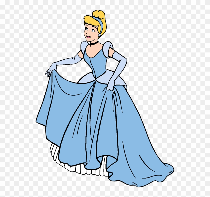 Clip Art Clipart Cinderella Clip Art - Cinderella Arms - Png Download