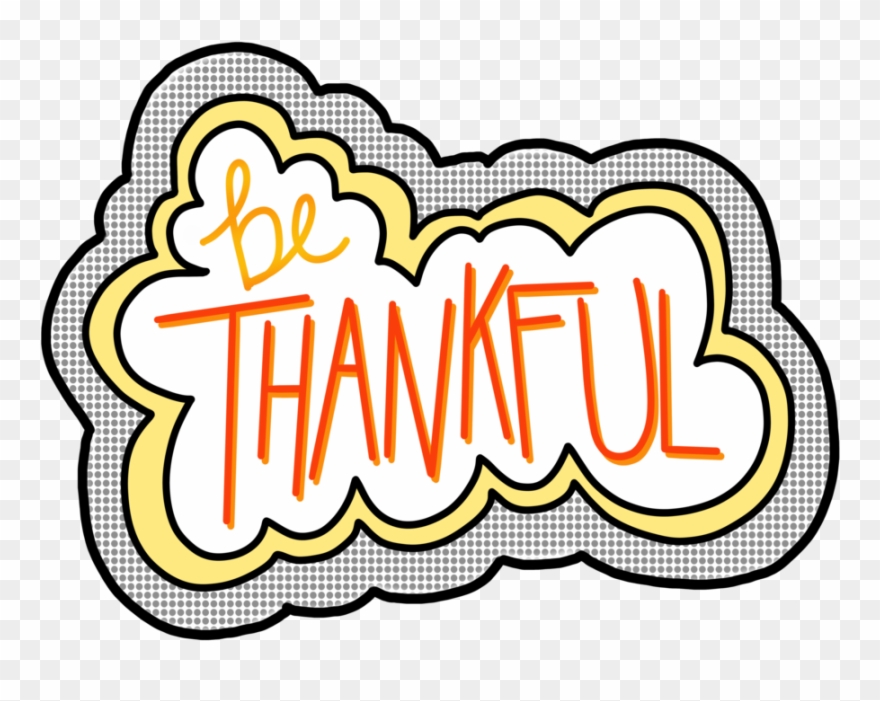 Be Thankful - Shower Clipart