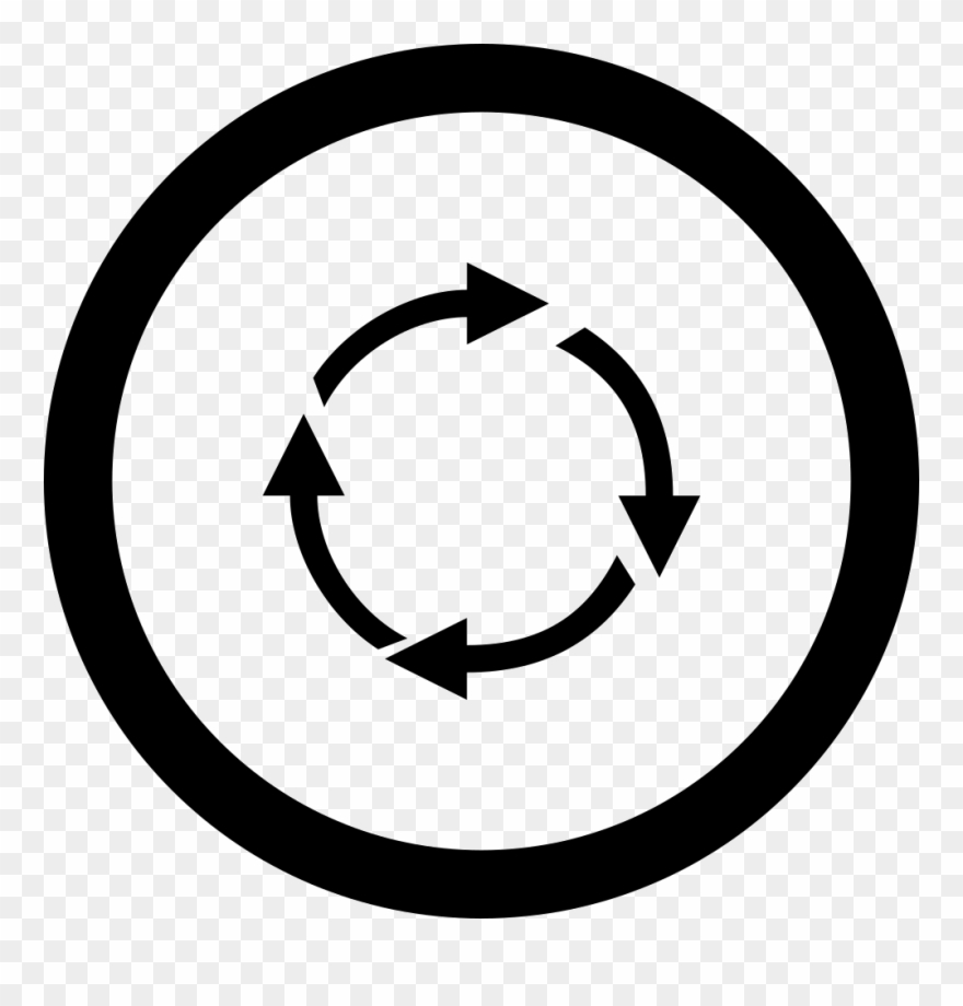Png File - Circle With Lightning Bolt Arrow Clipart
