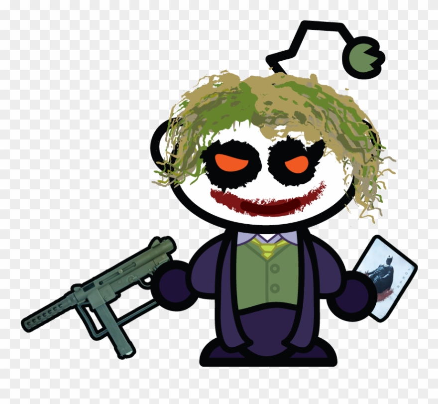 Whats Your Thought On This Dark Knight Joker Snoo 3 - Joker Clipart
