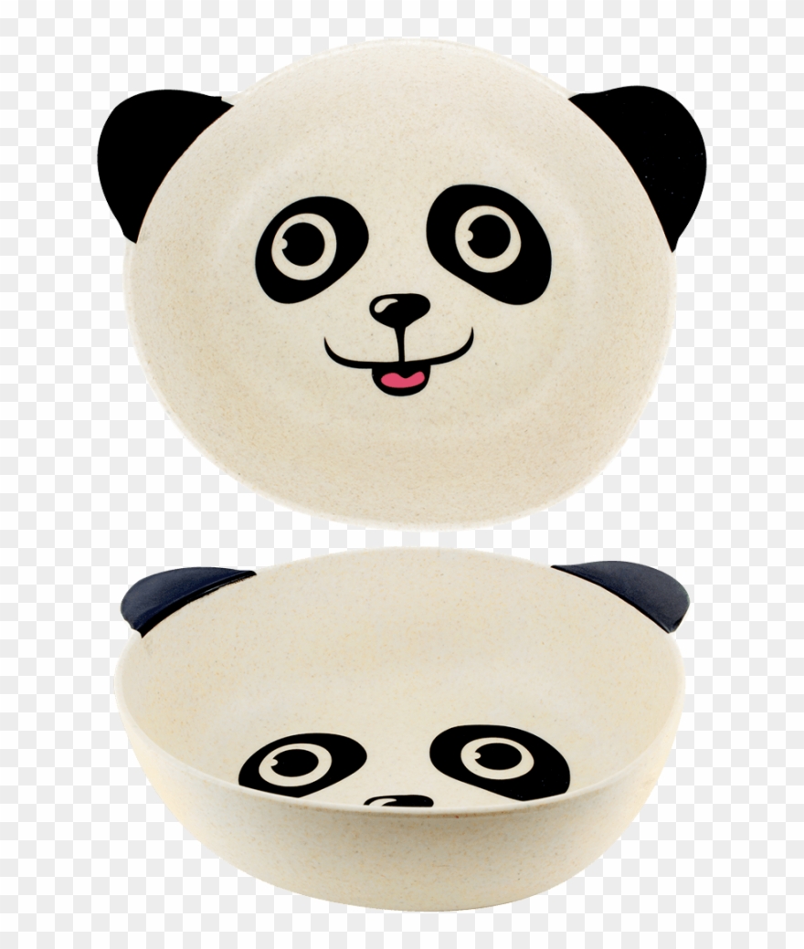 Panda Com Bambu Png - Bowl Clipart