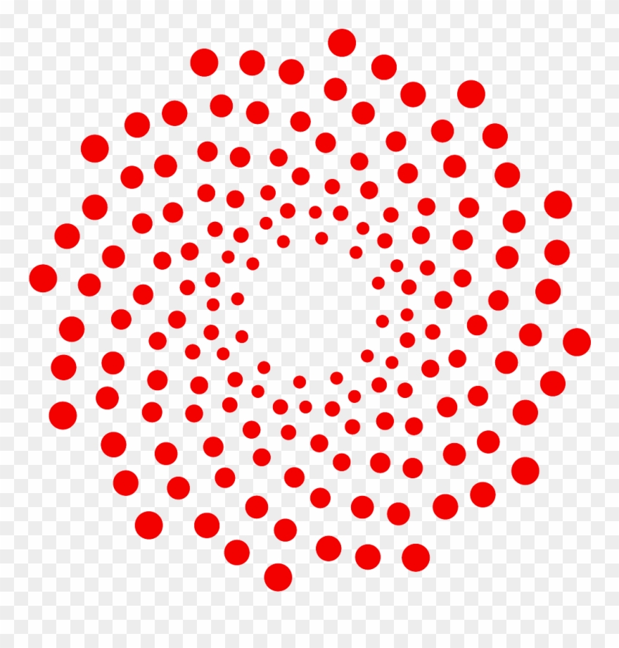 Spiral Pattern Halftone Clipart