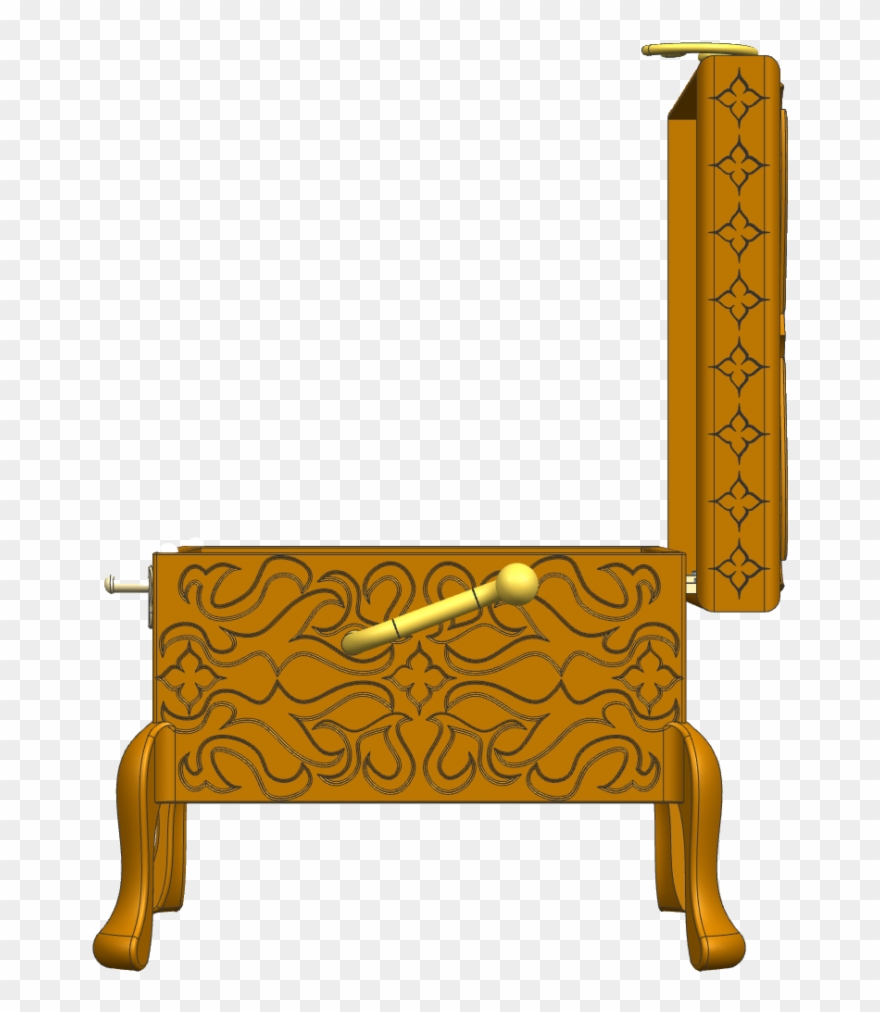 The Assembly Is Held Together By A Variety Of Constraints, - Bench Clipart