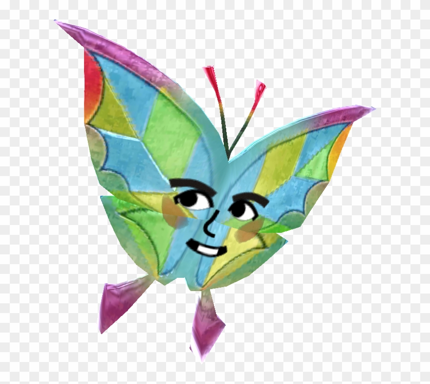 Butterfly Scaredy Cat Miitopia Wiki Fandom Powered - Death Butterfly Miitopia Clipart