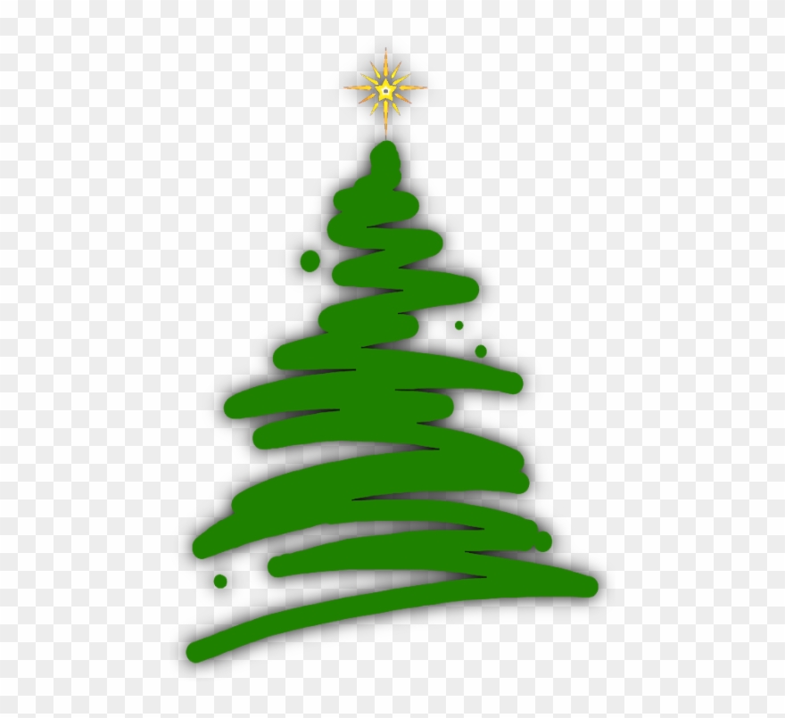Christmas Mass Schedule - Christmas Tree Clipart