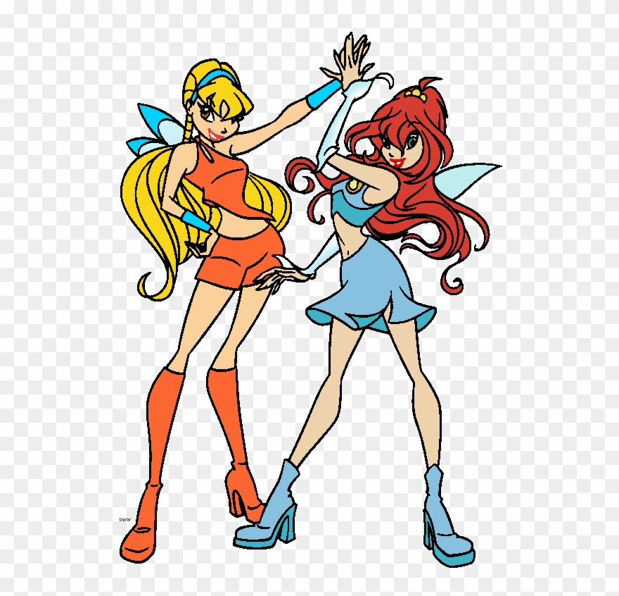 Clipart Info - Winx Club Clip Art Gifs - Png Download