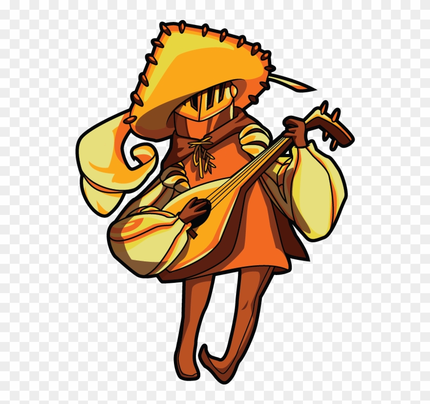 Artwork Png Clipart - Shovel Knight Bard Knight Transparent Png