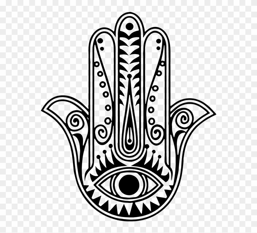 Hamsa - Hamsa Hand Transparent Clipart
