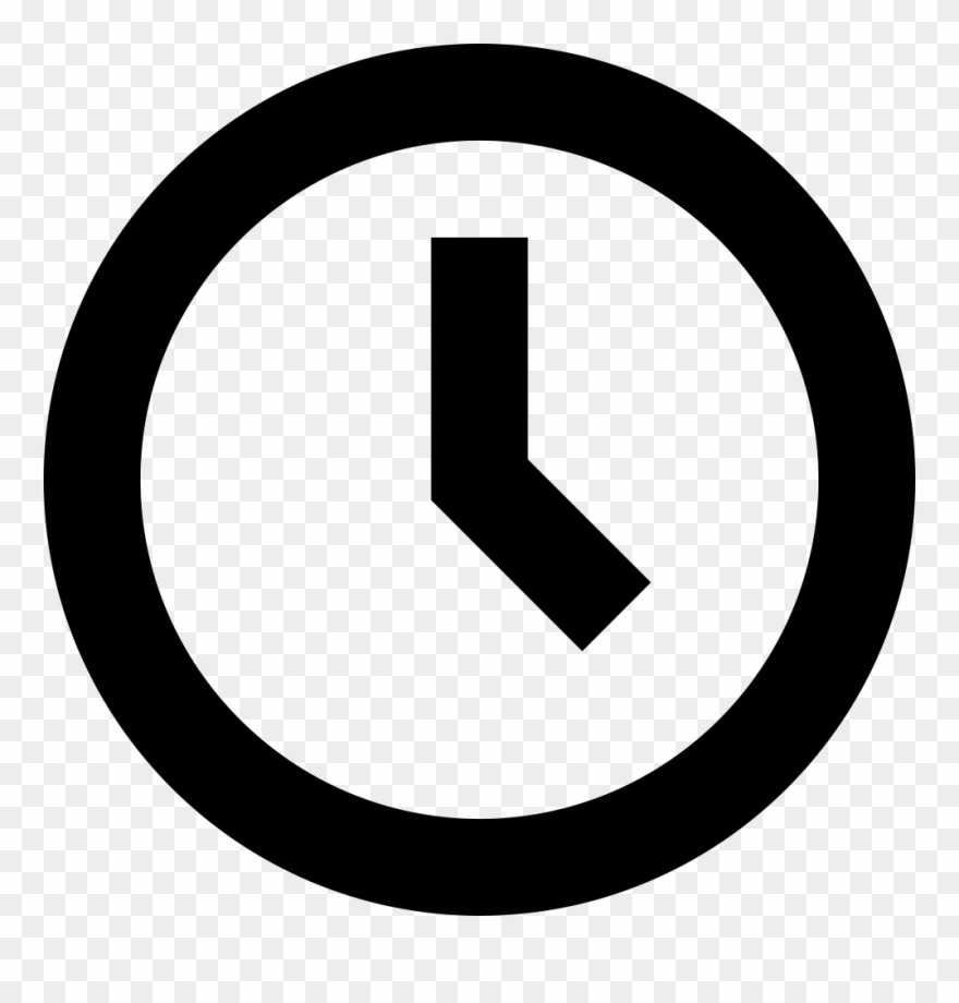 Png File - Clock Icon Clipart