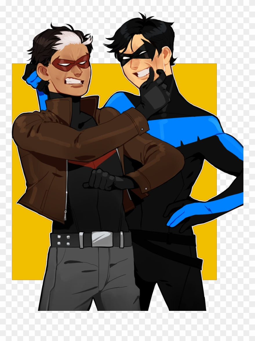 Brotherly Love - - Batman Clipart