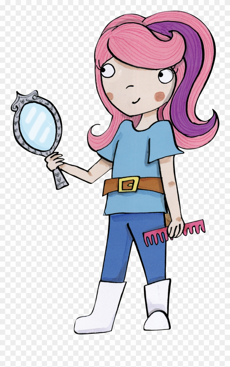 Dimensions 1,843 × 2,382 - Fairytale Hairdresser And Sleeping Beauty Clipart