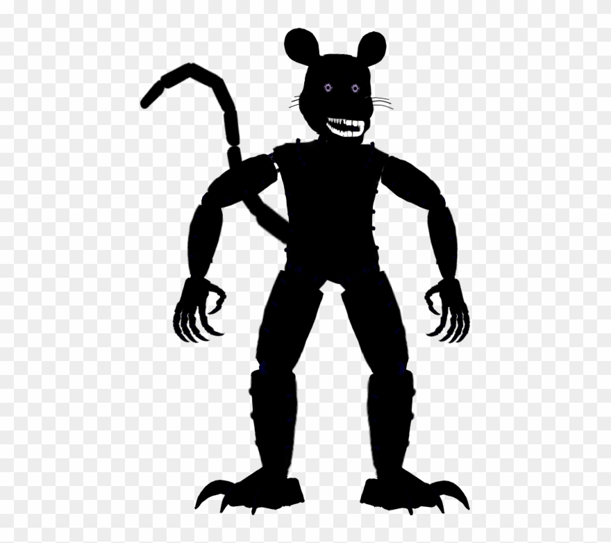 Monster Clipart Shadow - Monster Shadow Rat Fnac 3 Png Transparent Png