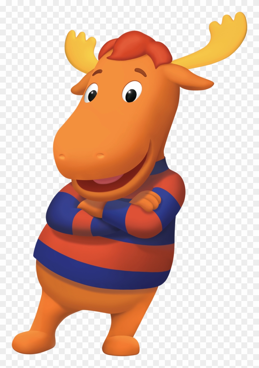 Tyrone Arms Crossed - Tyrone Backyardigans Clipart