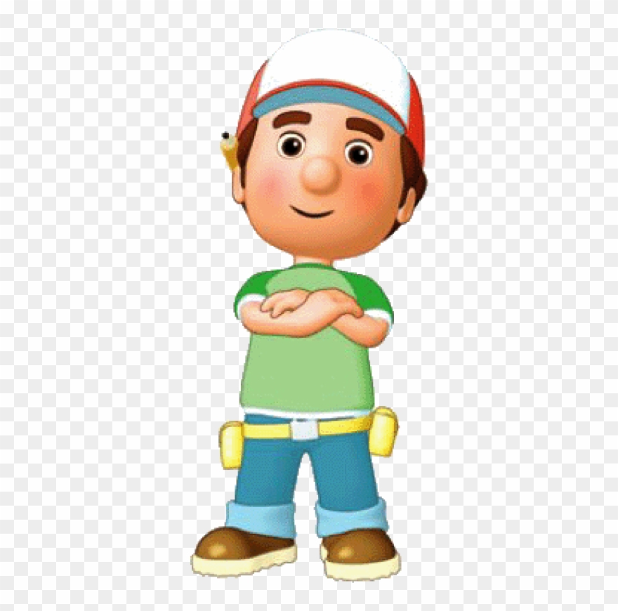 Handy Manny Arms Crossed - Handy Manny Logo Png Clipart