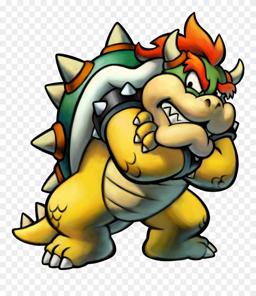 Bowser Crossed Arms Clipart