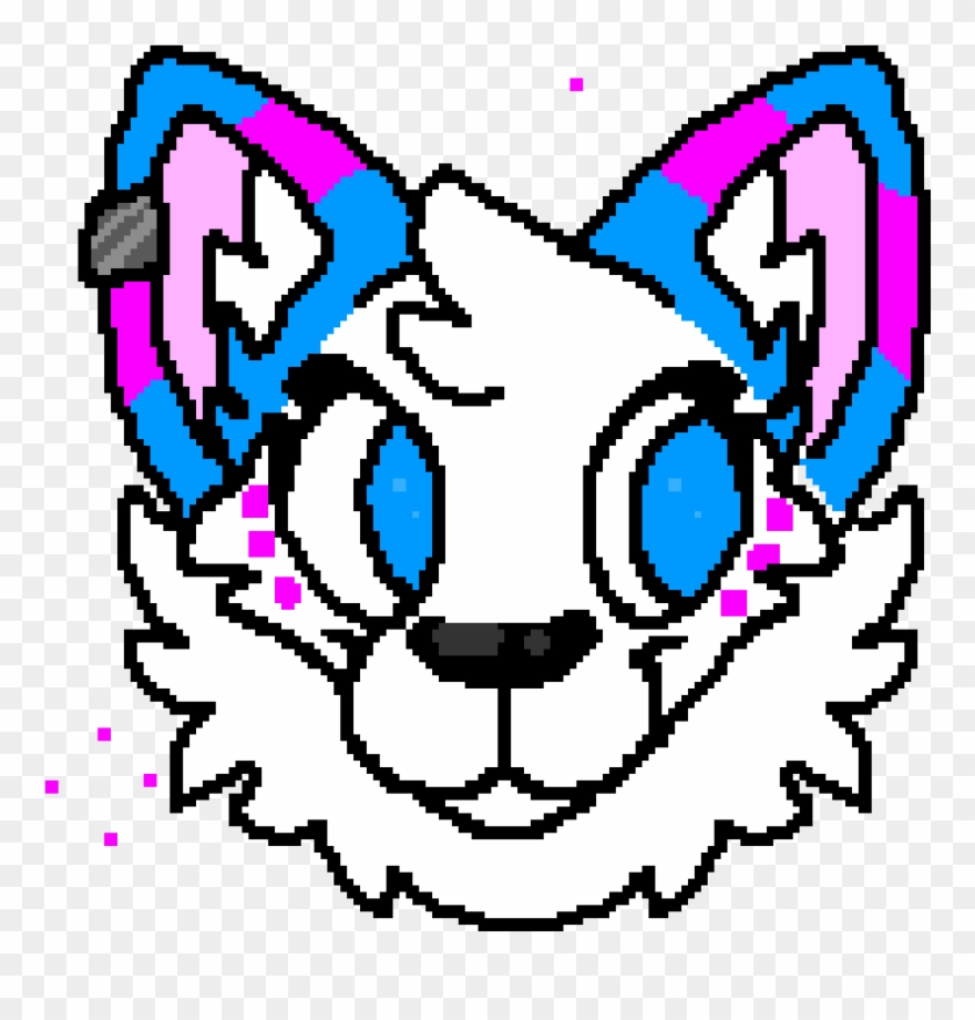 Uko The Wolf Animated Pixel Art Icon Uko The Furry - Pixel Icon Furry Gif Clipart