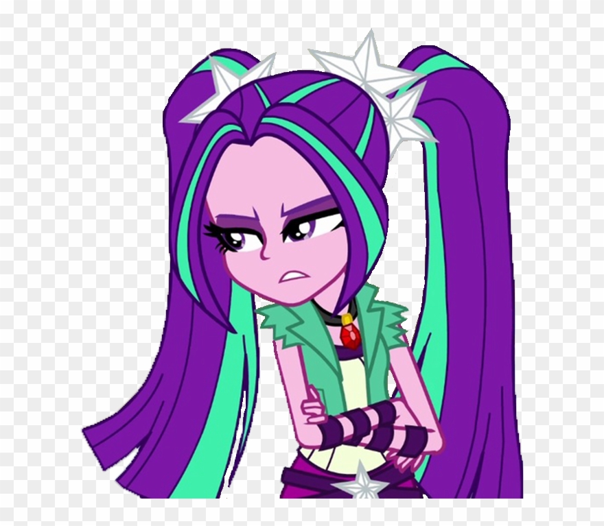 Annoyed, Aria Blaze, Artist - Filename Clipart