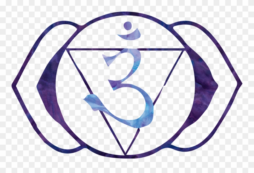 Brow Chakra Explained - Third Eye Chakra Png Clipart