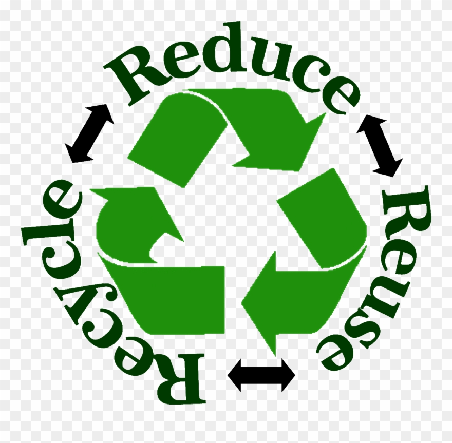 Pin Reduce Reuse Recycle Clipart - Recycle Clipart - Png Download