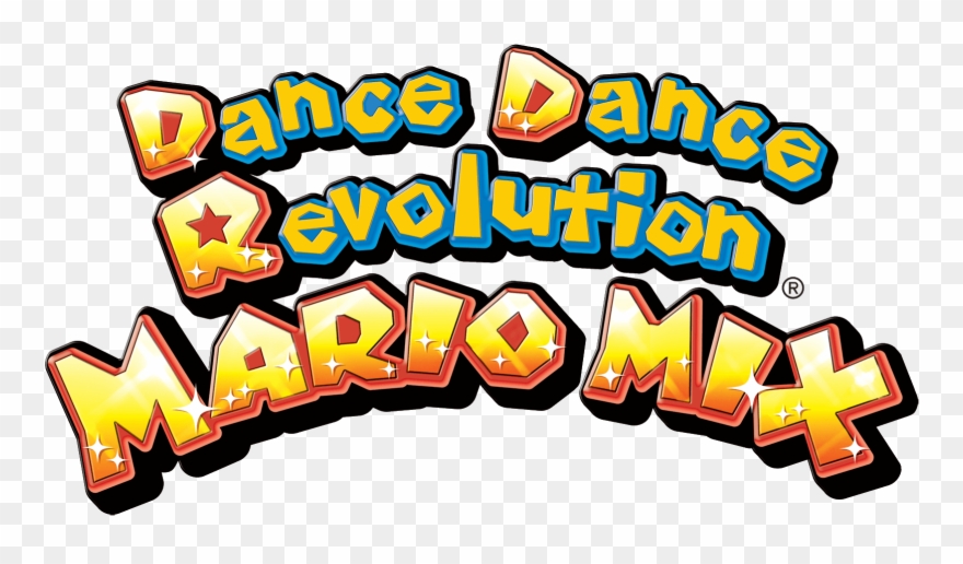 The Dance Dance Revolution Mario Mix Logo - Dance Dance Revolution Mario Mix Gamecube Brand New Clipart