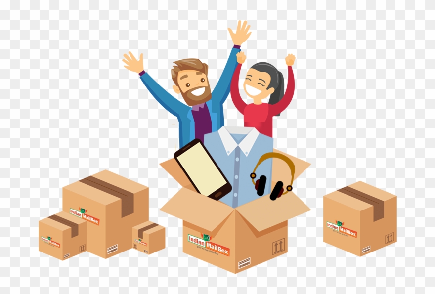 Shop In Any Online Store And Ship The Item To Your - Illustration Clipart