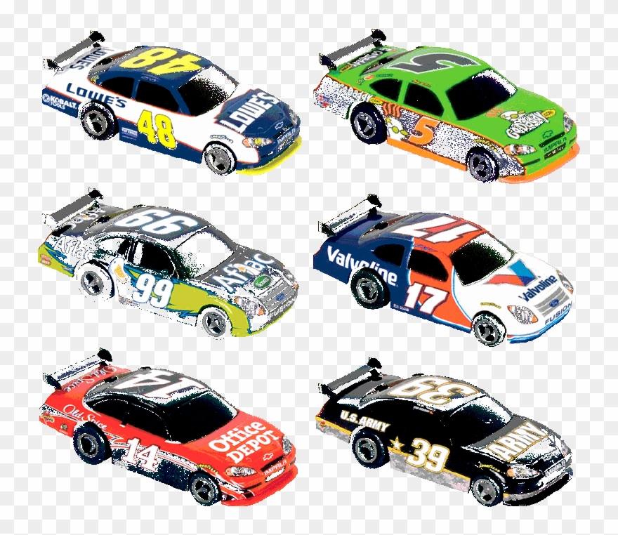 The Top 5 Best Blogs On Free Clip Art Of Nascar - Life-like Lowe's #48 Fast Tracker Nascar Slot Car - Png Download