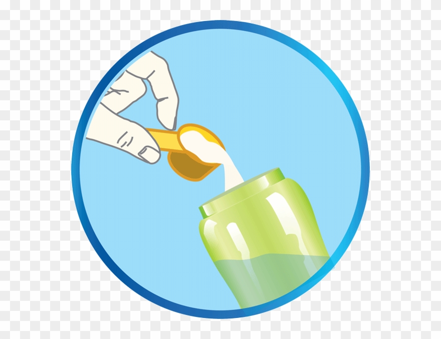 Consult Feeding Table, Pour Exact Amount Of Lukewarm Clipart