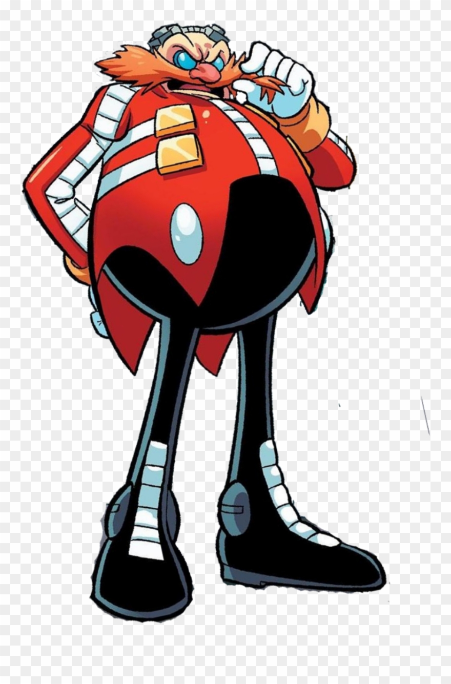 Robotnik Video Game Art, Video Games, Video - Eggman Archie Clipart