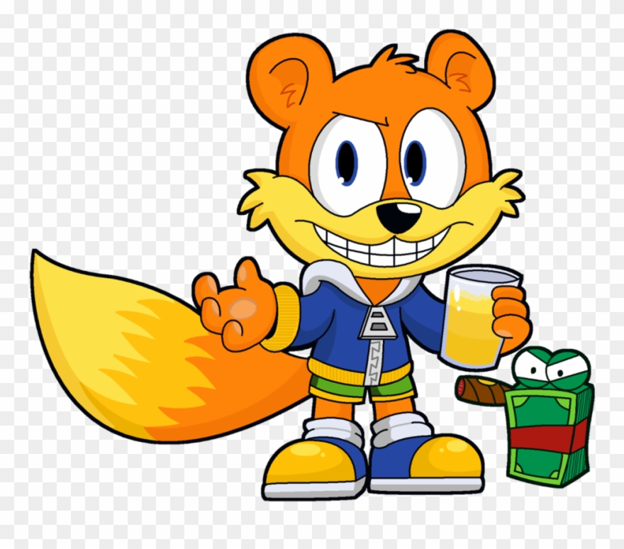 Conker The Squirrel By The-driz Conkers, Squirrel, - Conker The Squirrel Cartoon Clipart