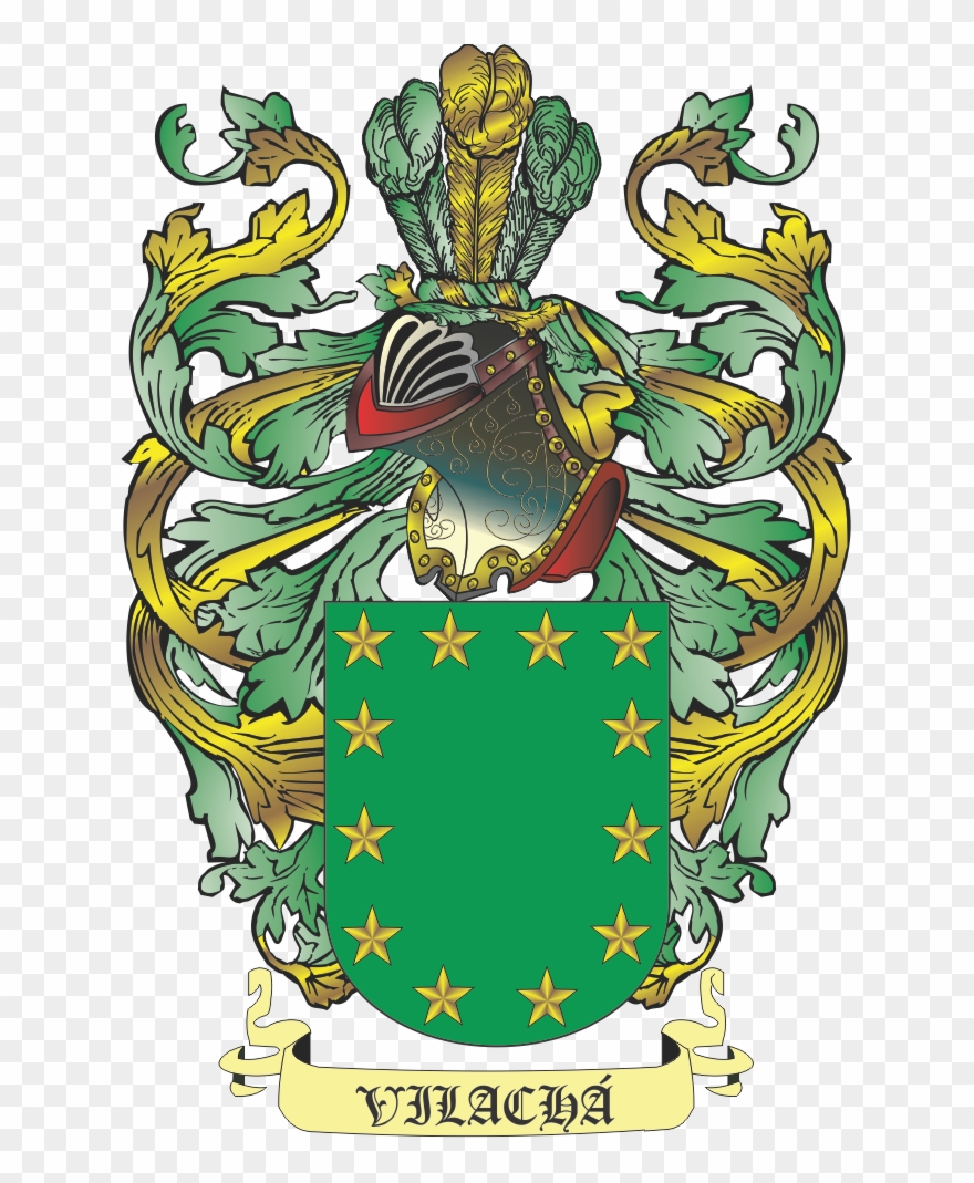 Escudo De Armas De La Familia Vilacha - Escudo Del Apellido Soria Clipart
