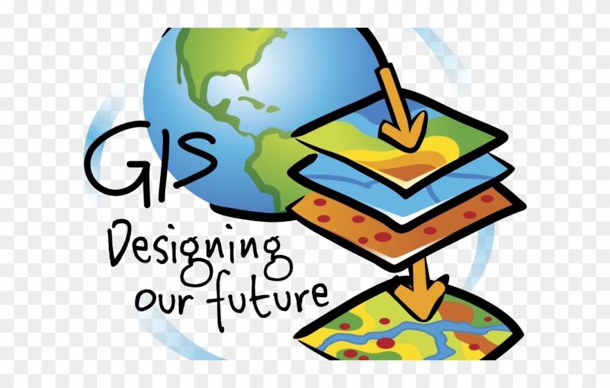 Maps Clipart Gis - Geographic Information Systems Logo - Png Download