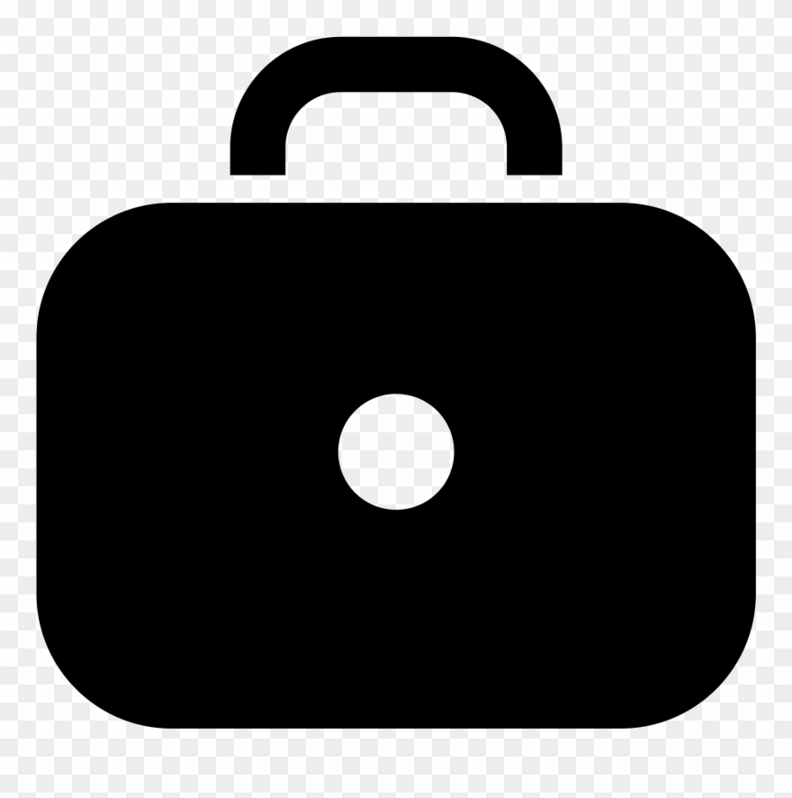 Briefcase Icon The Icon Shows A Briefcase That Is Closed - ايقونة عمل Clipart
