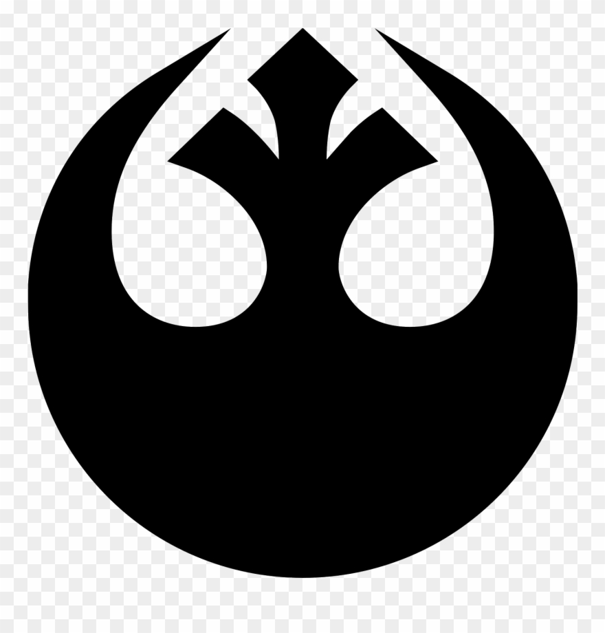 Rebel Filled Icon - Rebel Icon Clipart