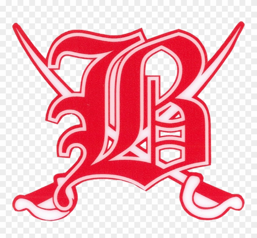 Bessemer Academy Rebels - Tattoo Design Alphabet B Clipart