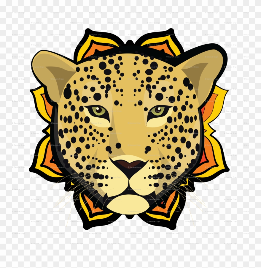 Zazzle Retro Leopard T-shirt Clipart