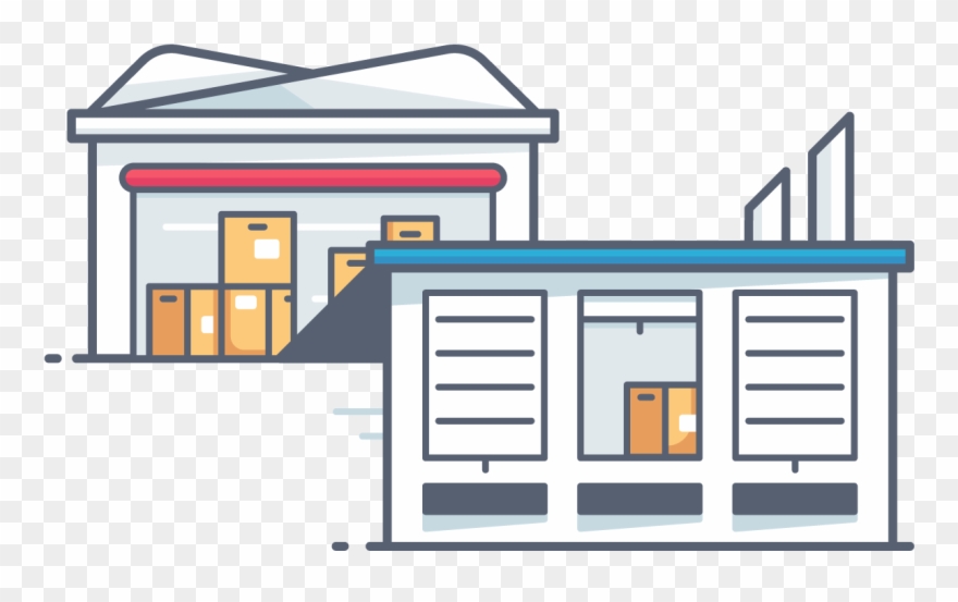 3pl Fulfillment Company - Warehouses Png Clipart