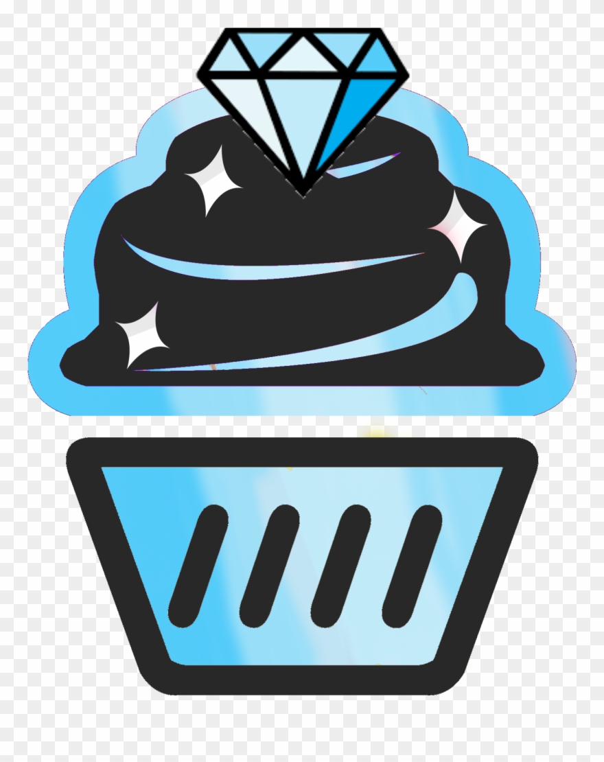 Diamond Cupcake Clipart