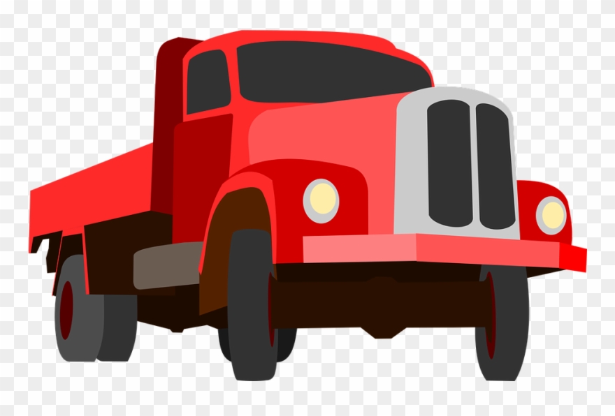 Cartoon Fire Engine Pictures 24, Buy Clip Art - Desenho Caminhão Vermelho Png Transparent Png