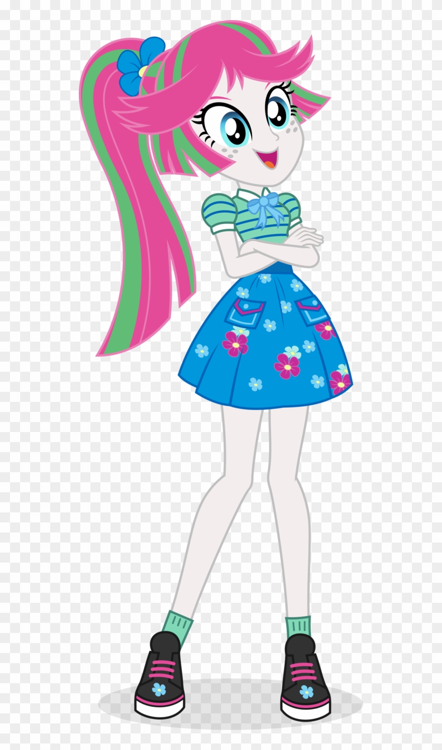 Blossomforth By Punzil Skirt Pinterest Equestria Girls - Blossom Forth Mlp Eqg Clipart
