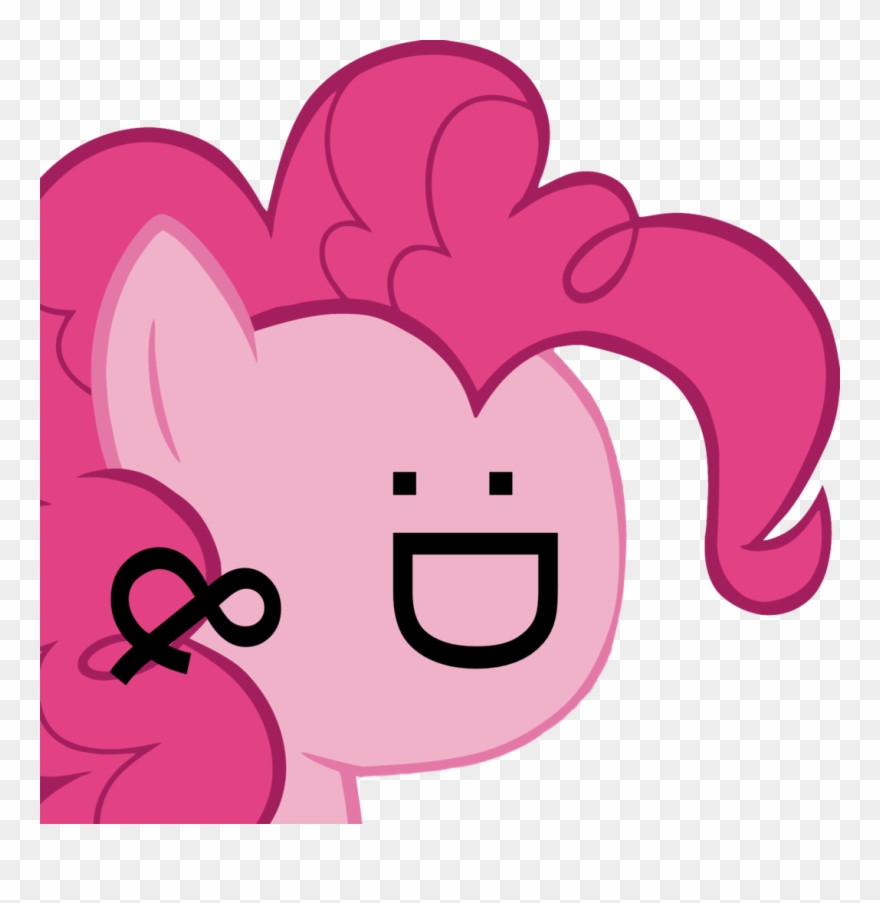D &, Emoticon, Emoticon Face, Pinkie Pie, Safe - Aqua Teen Hunger Force My Little Pony Clipart