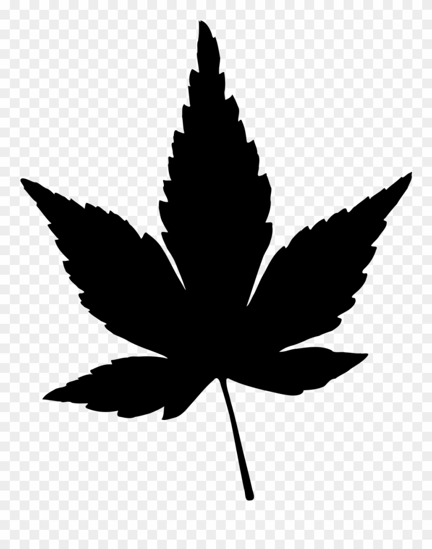 0 Replies 0 Retweets 0 Likes - Marijuana Silhouette Clipart
