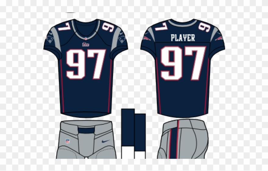 New England Patriots Clipart Patriots Football - Jacksonville Jaguars Uniforms 2012 - Png Download