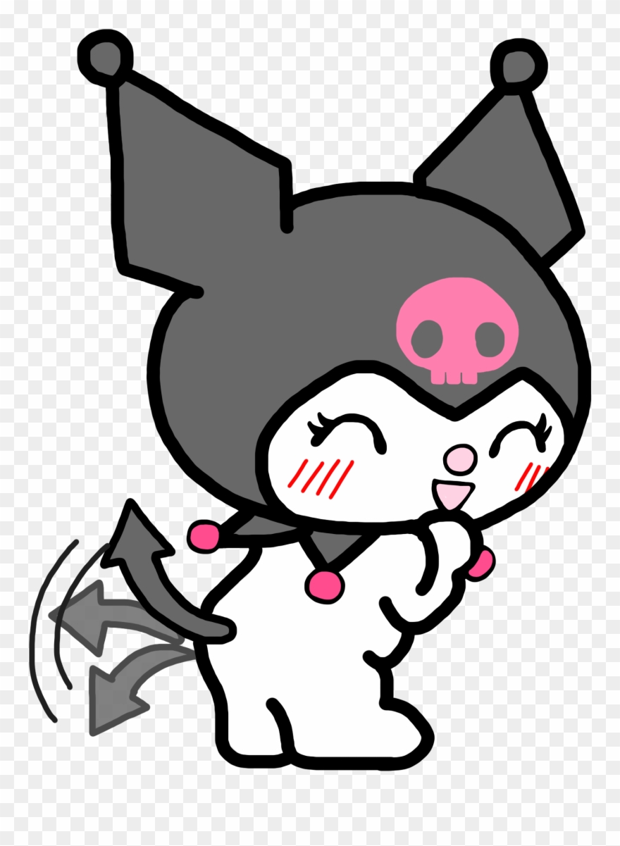 Image Result For Kuromi - Transparent Kawaii Sanrio Clipart
