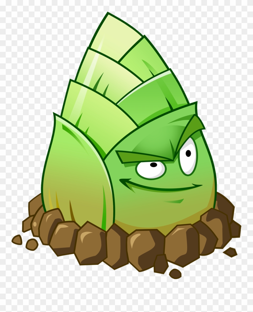 Bamboo Shoot Plant - Plants Vs Zombies 2 Bamboo Shoot Clipart