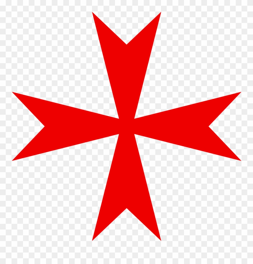 Emt Svg Maltese Cross - Maltese Cross Black Clipart