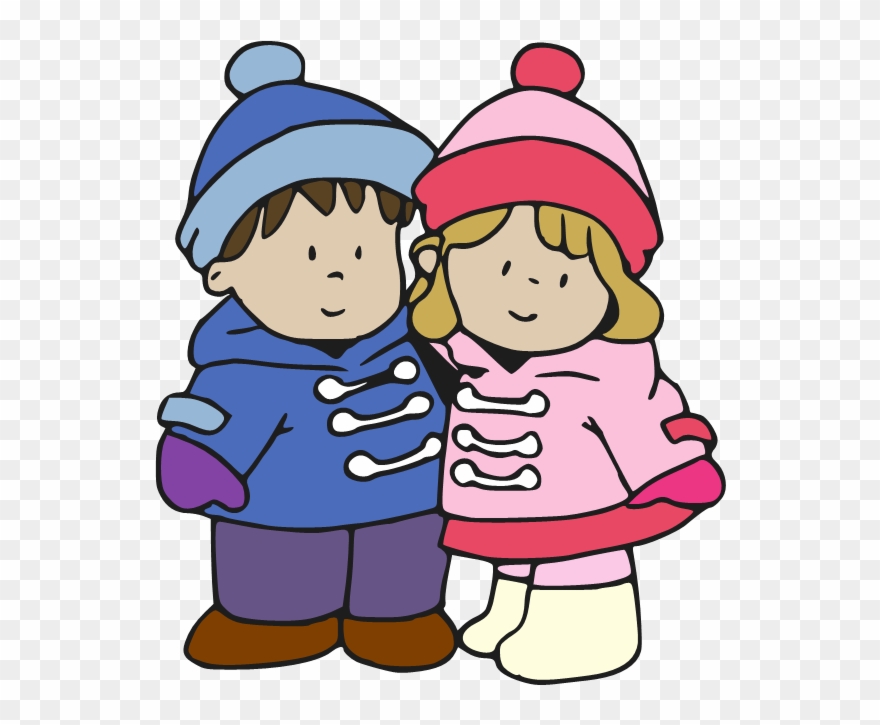 Cold Outside Clip Art Download - Winter Clothing Clip Art - Png Download
